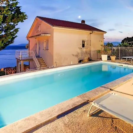 Holiday Home Marija With Pool & Garden & Amazing Sea View Dramalj Exterior foto